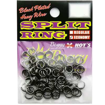 Заводные кольца Boggi Split Ring Economy #6 170LB. 40 шт.