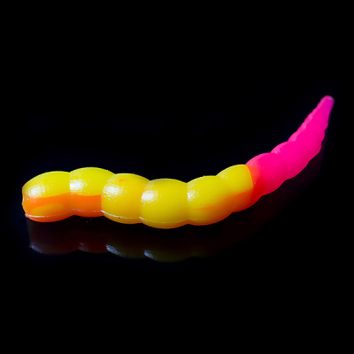 Силиконовая приманка Trout Baits Jara Buf Worm 45 (Caviar+Pheromones) Color #202