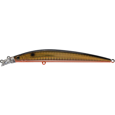 Воблер Strike Pro Top Water Minnow 130, 130 мм, 15 гр. цвет: 613-713 Black Back Smoked OB (9930849)