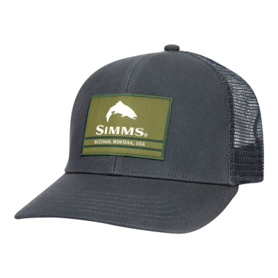 Кепка Simms Original Patch Trucker, Carbon