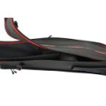Чехол жесткий SHAMAN 7000 Feeder/Spinning с перегородкой, черный (красный логотип) (160 диаметр, 150 длина)