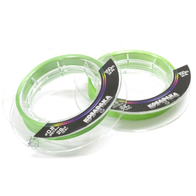 Леска плетеная Kosadaka Super Line PE X9 150м Light Green 0,12мм, 10,9кг BSLX9-150-LG-012