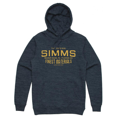 Толстовка Simms Wader Mfg Hoody, XXL, Navy Heather