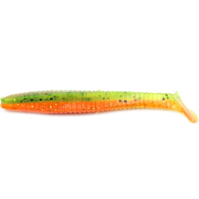 Силиконовая приманка Yaman Flatter Shad 5" цвет #16 - Arbuz (уп. 4 шт.)