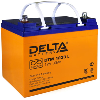 Аккумулятор Delta DTM 1233L 