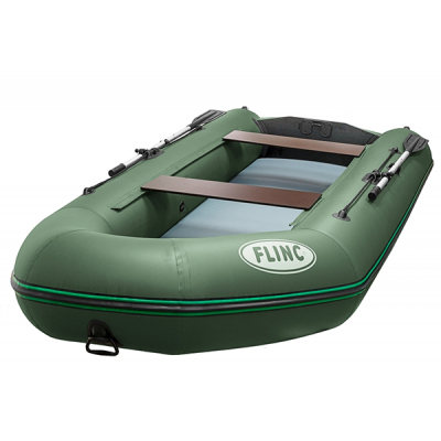 Надувная лодка Flinc FT360LA (цвет оливковый)