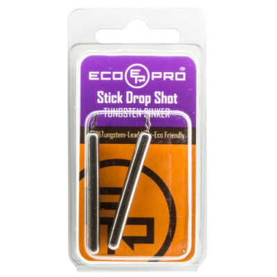 Груз вольфрамовый Палочка EcoPro Drop Shot 10,6гр (3шт) EP38TSD