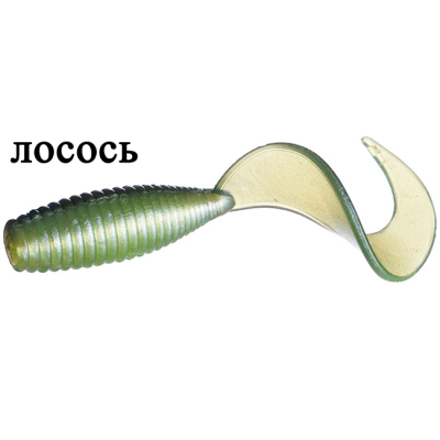 Мягкая приманка Flagman Moon 2" цв. pearly mint 12pc salmon