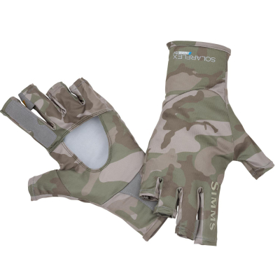 Перчатки Simms Bugstopper Sunglove, Pico Camo Mineral, L