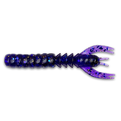 Силиконовая приманка 11Lures ScareCraw 1.7 цвет Grape Purple 