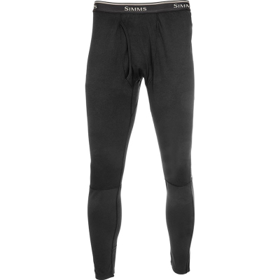 Кальсоны Simms Heavyweight Baselayer Bottom, Black, S
