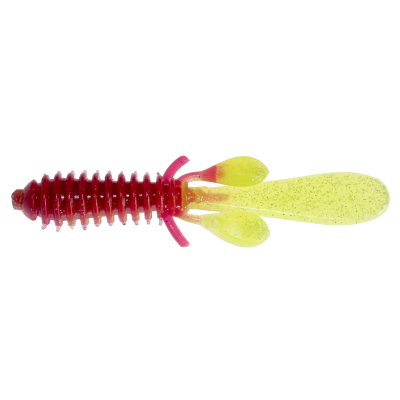 Силиконовая приманка Milmax Кирьяковка 2.5" цв. 013 фиолет зелень (uv+glow)