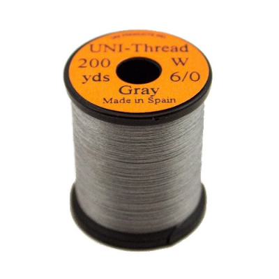 Нить UNI 6/0 200y W Gray