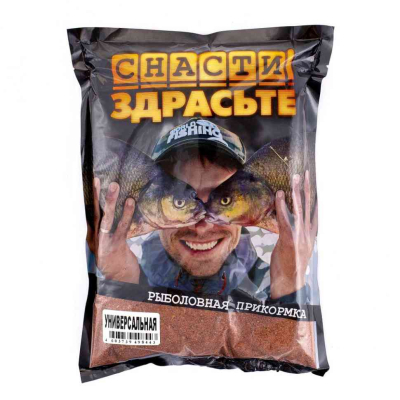 Прикормка «СНАСТИ ЗДРАСЬТЕ!» Универсальная, 6607
