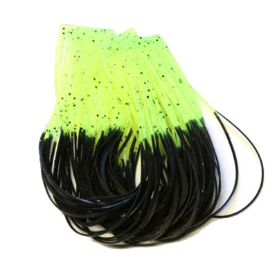 Ножки силиконовые Orvis Hot Tipped Silli Legs Black/Yelo