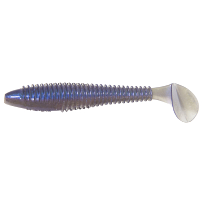 Силиконовая приманка Kaida Shrimp 3.2" 8cm 4g Blue Pearl-7tails HT#008