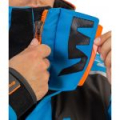Костюм рыболовный зимний Graff (поплавок, до -15 гр.) (Bratex 8000, черно-голубой) 215-О-В-3-S/170-176