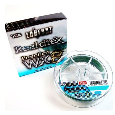 Шнур плетеный YGK Lonfort Real dtex x8 150m #0.4 max12lb