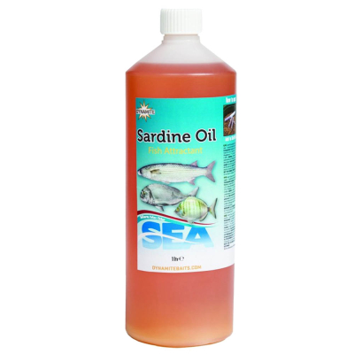Жидкость Dynamite Baits Sardine Oil 1 л. (XL910)