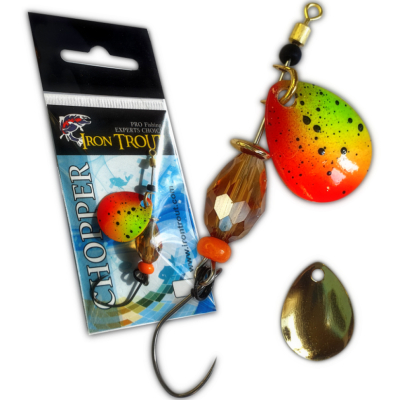 Блесна вращающаяся Iron Trout Chopper 1.8g цвет # 149