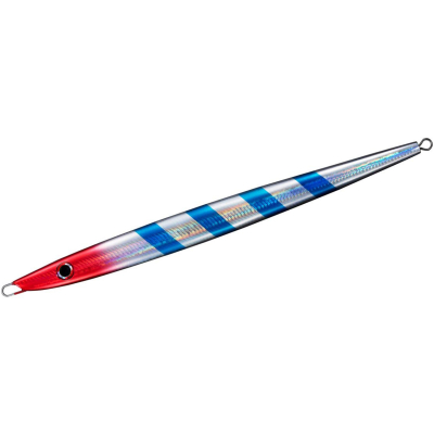 Блесна Daiwa Saltiga TB Jig Tonjigi Custom 300g цвет KM RED HEAD BLUE ZEBRA