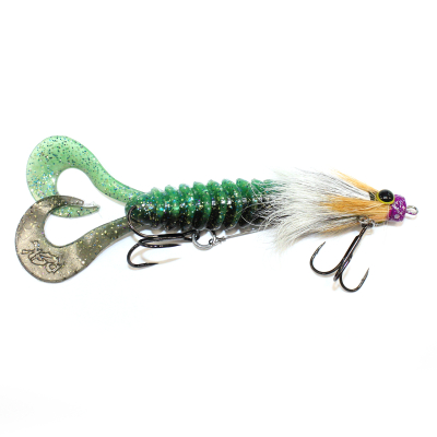 Приманка RSK Fishing MAUS S (диаметр головы 12 mm) 16см 30гр тело цвет 021 песочно-серая голова