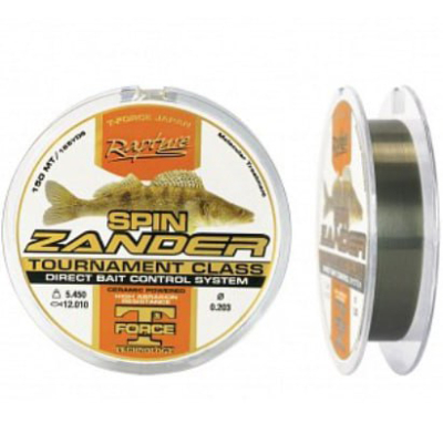 Леска Rapture Spin Zander 150m Green Olive 0.309mm 11.95kg
