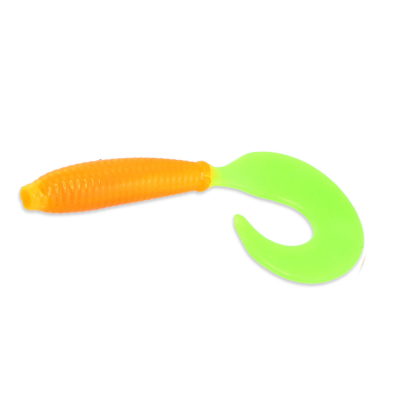 Силиконовая приманка Тула Головастик 4 цв. 015 морковка (uv)