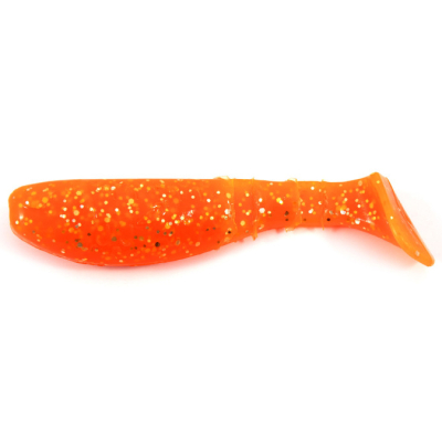 Силиконовая приманка Yaman Pro Boost Up 4" цвет #03 - Carrot gold flake (уп. 4 шт.)