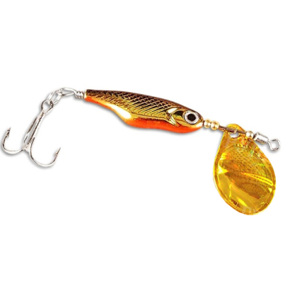 Блесна вращающаяся Daiwa Silver Creek Spinner (R) Z 1040C H-Black Gold(0442)
