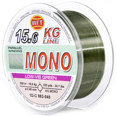 Леска монофильная WFT KG Mono Green 300/035