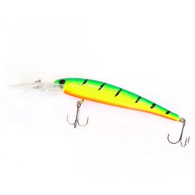 Воблер Mottomo Deep Hooker 90F 8,5g Lime Tiger