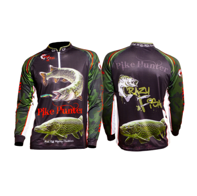 Реглан Crazy Fish Pike Hunter Black - M