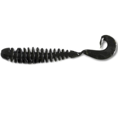 Твистер Berkley Gulp! SW Pulse Worm 4" цв. Black