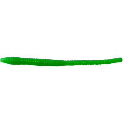 Силиконовая приманка Pike Hunter Жгутик 2.5" 6.5 см. #012 Clear Green (UV) (15 шт)
