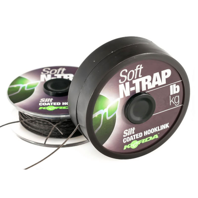 Поводковый материал Korda N Trap Soft Silt 20lb KNT20