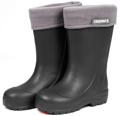 Сапоги "СЛЕДОПЫТ" HIPPO, ЭВА, подошва ТЭП, -15°С, р. 37-38, черный