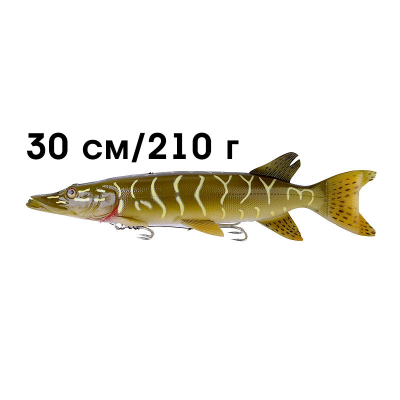 Приманки Savagear 3D Line Thru Pike 30 210g 01-Pike 48800