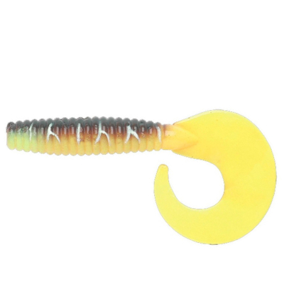 Силиконовая приманка Wake Grub 5,5" цв. TANNED PLUM 528