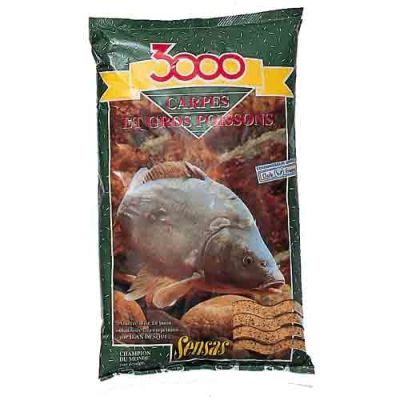 Прикормка Sensas 3000 Carp 0.8кг