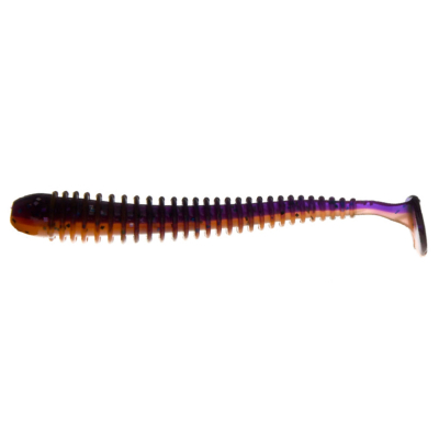 Силиконовая приманка Flagman Mystic Fish 4" цв. #0502 Violet Orange