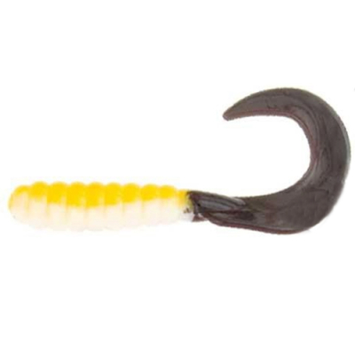 Эластичная приманка YUM Walleye Grub 3" YWG3 цв. 106