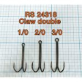 Крючок RodStars RS24318 Claw Double 3/0