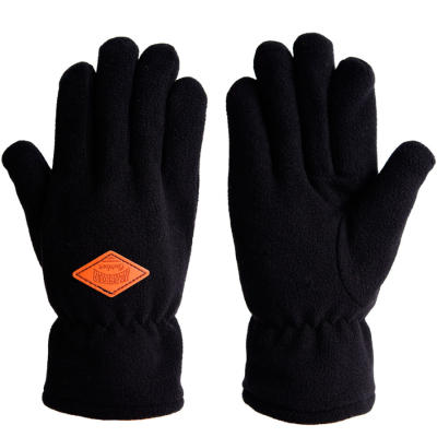 Перчатки флисовые Alaskan, черные р-р L