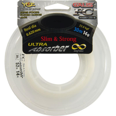 Флюокарбон YGK FC Absorber SS 30m #14.0