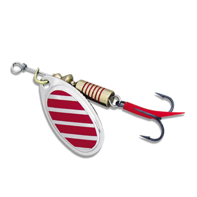 Блесна LAV-MD Spinner Universal (№1, 3 g) / Nickel Red Star / Art. 5110331