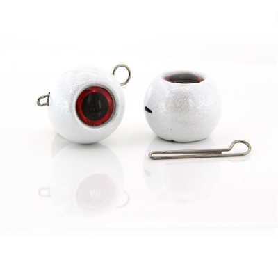 Мормыш Груз крашеный разборная чебурашка "ШАР" 5 гр., цвет 05-белый GCR(B)C-05-05 10 шт