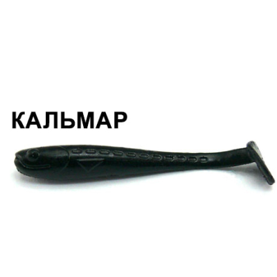 Силиконовая приманка Crazy Fish Nano Minnow 6-40-51-6 кальмар цв. black (черный)