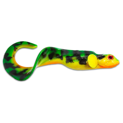 Силиконовая приманка KanalGratis Nettel Laken, 280 мм, 90 гр, цвет: Firetiger Pout, (NL-FIRE-TIGER-11)