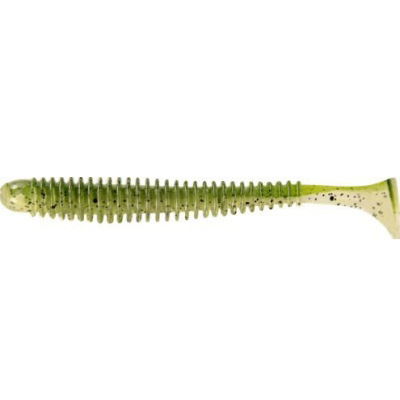 Мягкая приманка Allvega Skinny Tail 5см 1г (8шт.) цв. Green smoke 